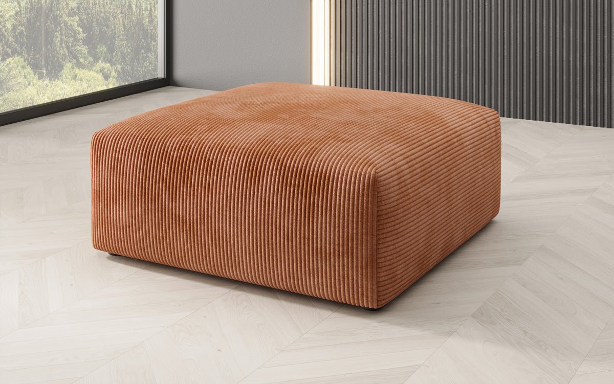 Beistellhocker 80 cm Snug z kordu