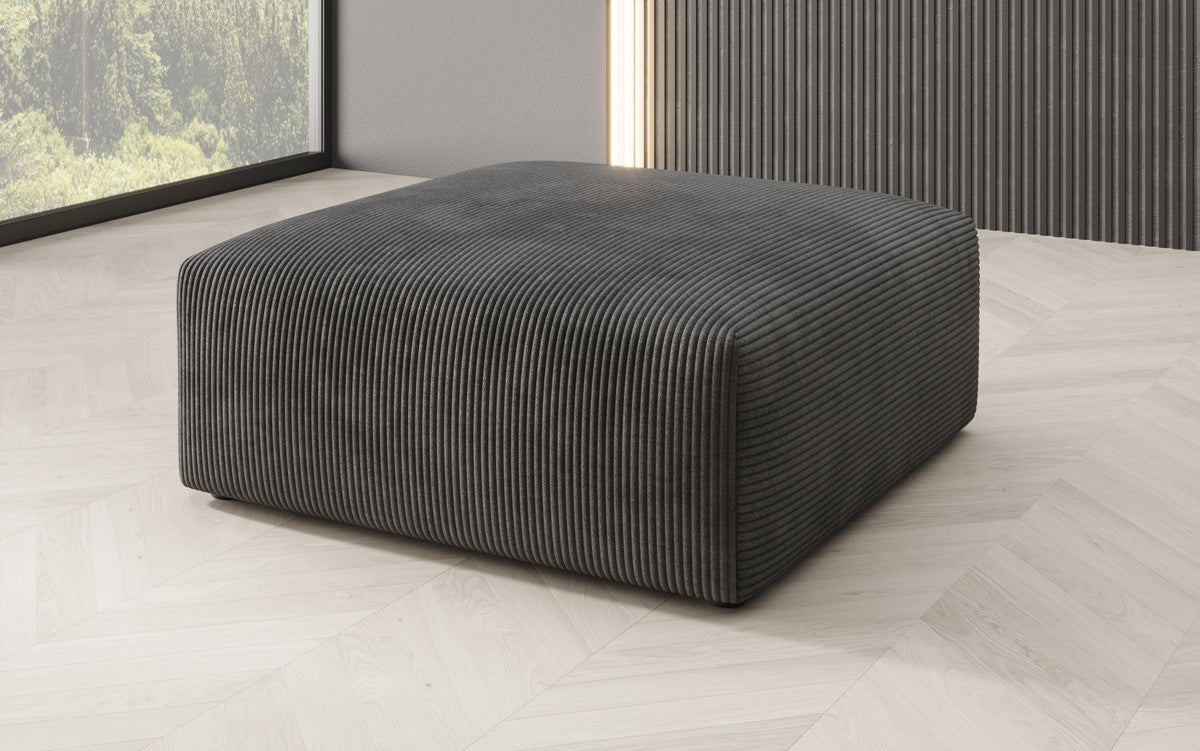 Beistellhocker 80 cm Snug z kordu
