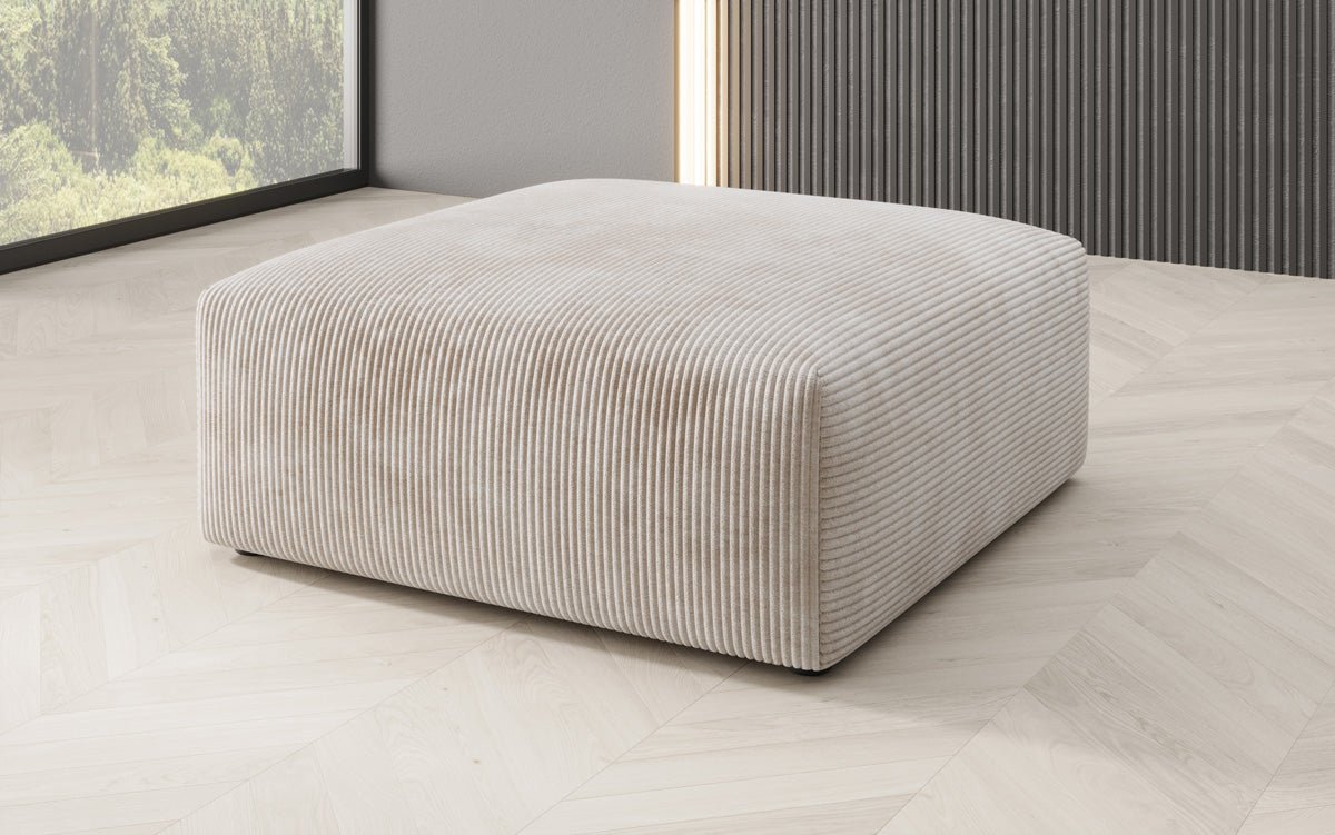 Beistellhocker 80 cm Snug z kordu