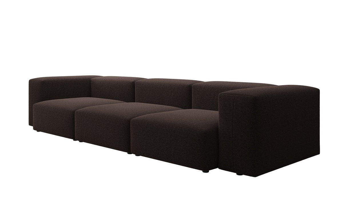 Dizajnérska 3-miestna pohovka Snug v bouclé