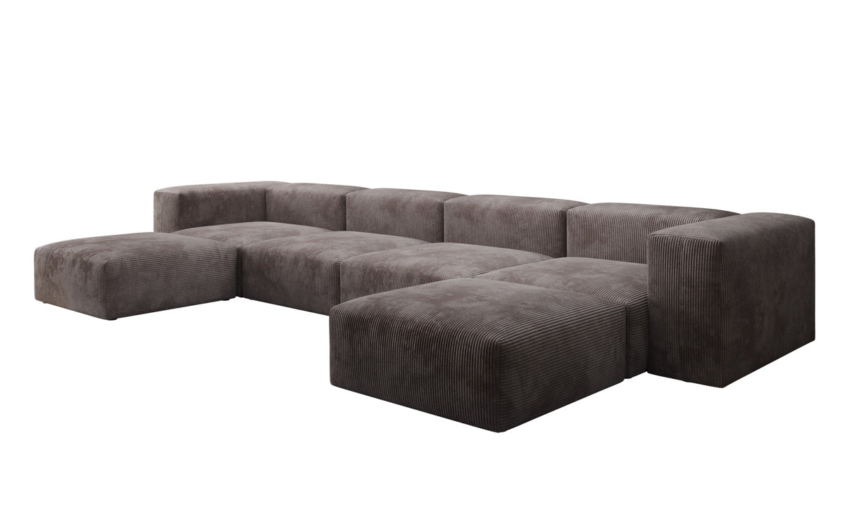 Dizajnérska pohovka U Sofa Snug v kordovine