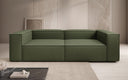 Designer Sofa Lesley 3 Sitzer in Stoff
