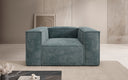 Designer Sofa-Sessel Lesley in Cord