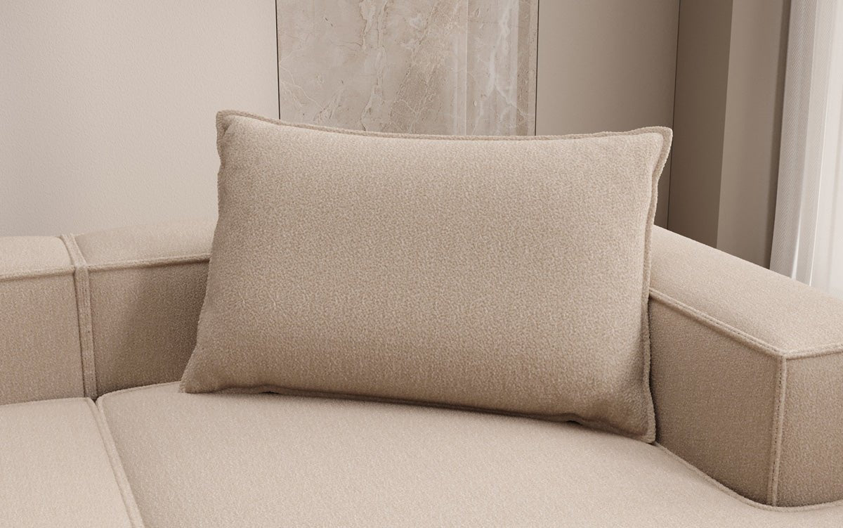 Zierkissen Lesley 45x80 v Bouclé