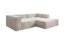 Dizajnová rohová pohovka Lesley Mini v zamate