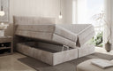 Boxspringbett Stella mit Stauraum in Cord