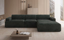Designer Ecksofa Monza Maxi in Cord