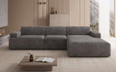 Designer Ecksofa Monza Maxi in Cord