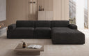 Designer Ecksofa Monza Maxi in Cord