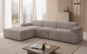 Designer Ecksofa Monza Maxi in Cord