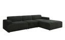 Designer Ecksofa Monza Maxi in Cord