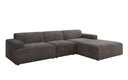 Designer Ecksofa Monza Maxi in Cord