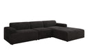 Designer Ecksofa Monza Maxi in Cord