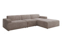 Designer Ecksofa Monza Maxi in Cord