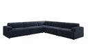 Designer Ecksofa Monza Wohnlandschaft XXL in Samt
