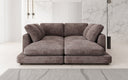 Designer Lounge-Sofa Thalessa in Cord