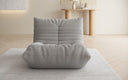 Designer Sofa-Sessel Calmo in Teddy Bouclé
