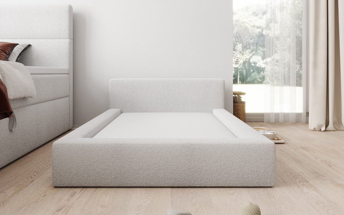 Hundebett LupoLounge 140× 100 cm in Bouclé