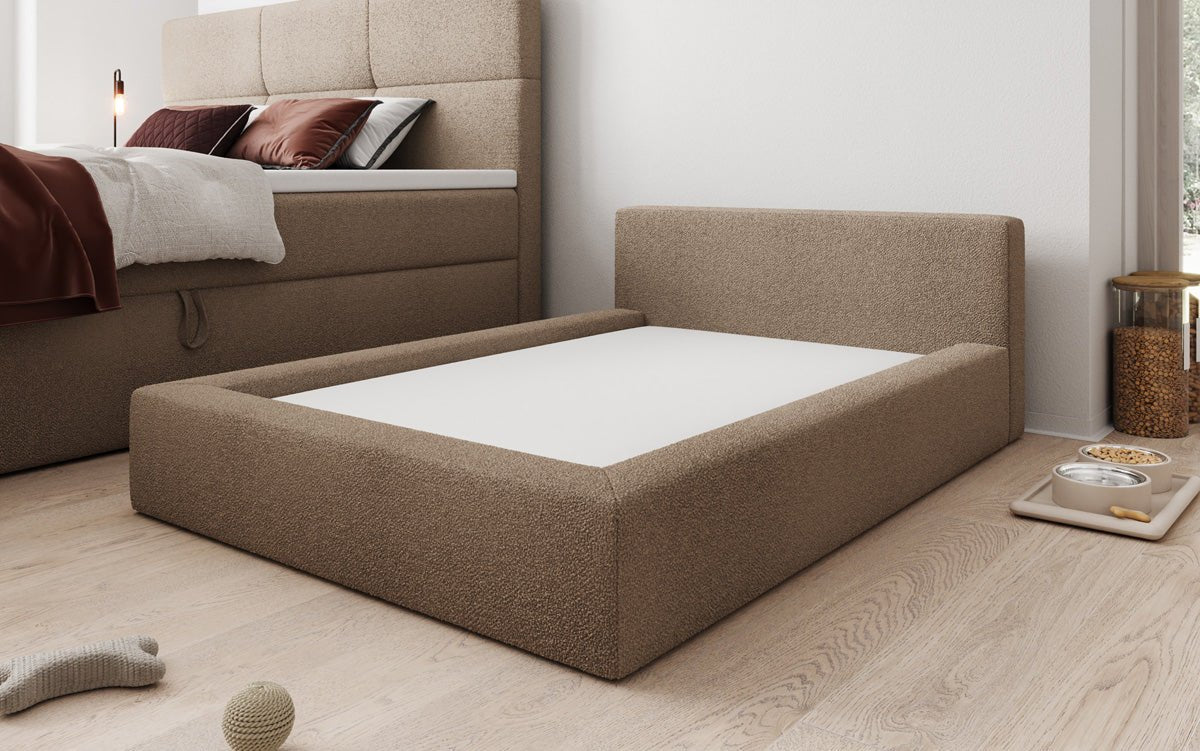 Hundebett LupoLounge 140× 100 cm in Bouclé