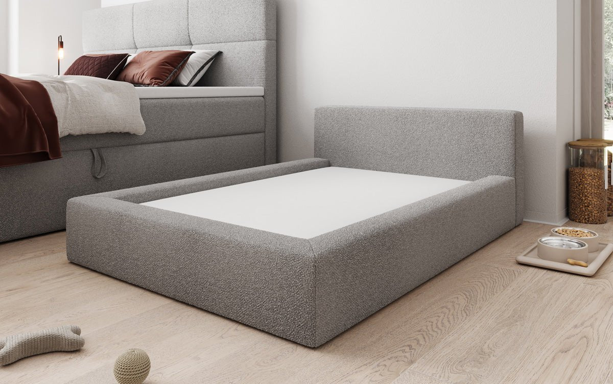 Hundebett LupoLounge 140× 100 cm in Bouclé
