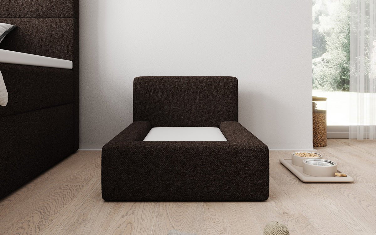 Hundebett LupoLounge 80 × 60 cm in Bouclé