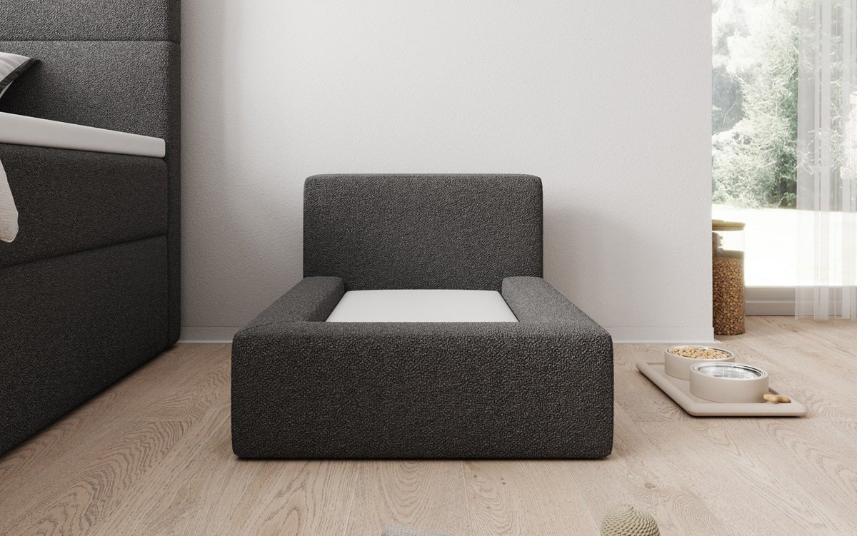 Hundebett LupoLounge 80 × 60 cm in Bouclé