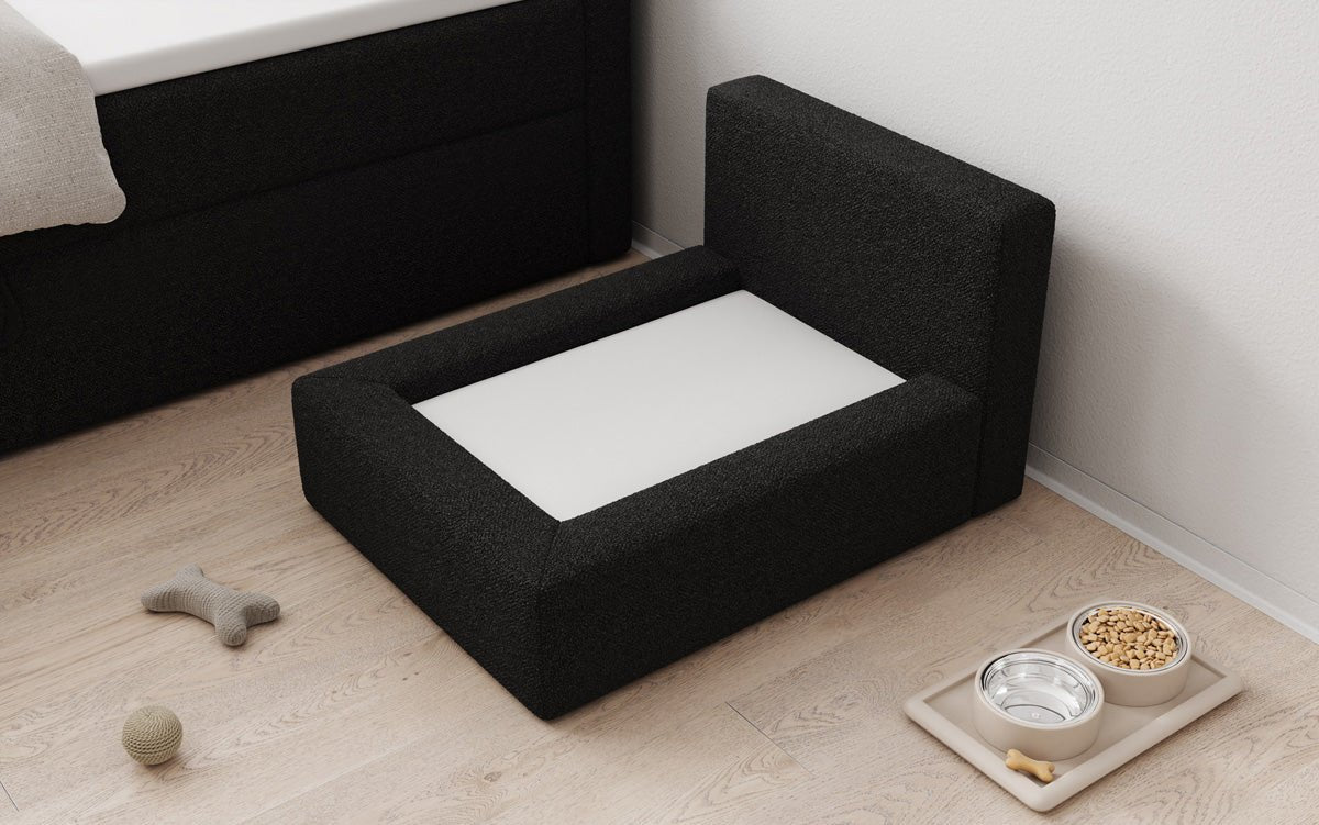 Hundebett LupoLounge 80 × 60 cm in Bouclé