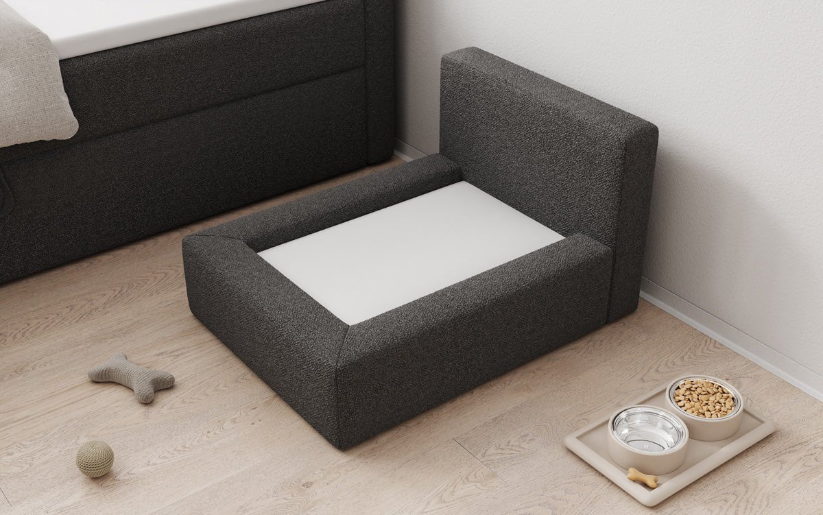 Hundebett LupoLounge 80 × 60 cm in Bouclé