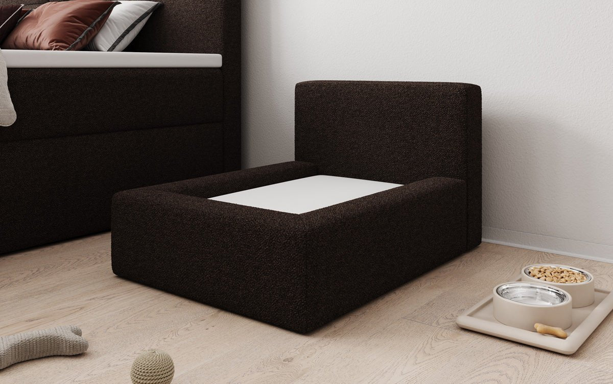 Hundebett LupoLounge 80 × 60 cm in Bouclé
