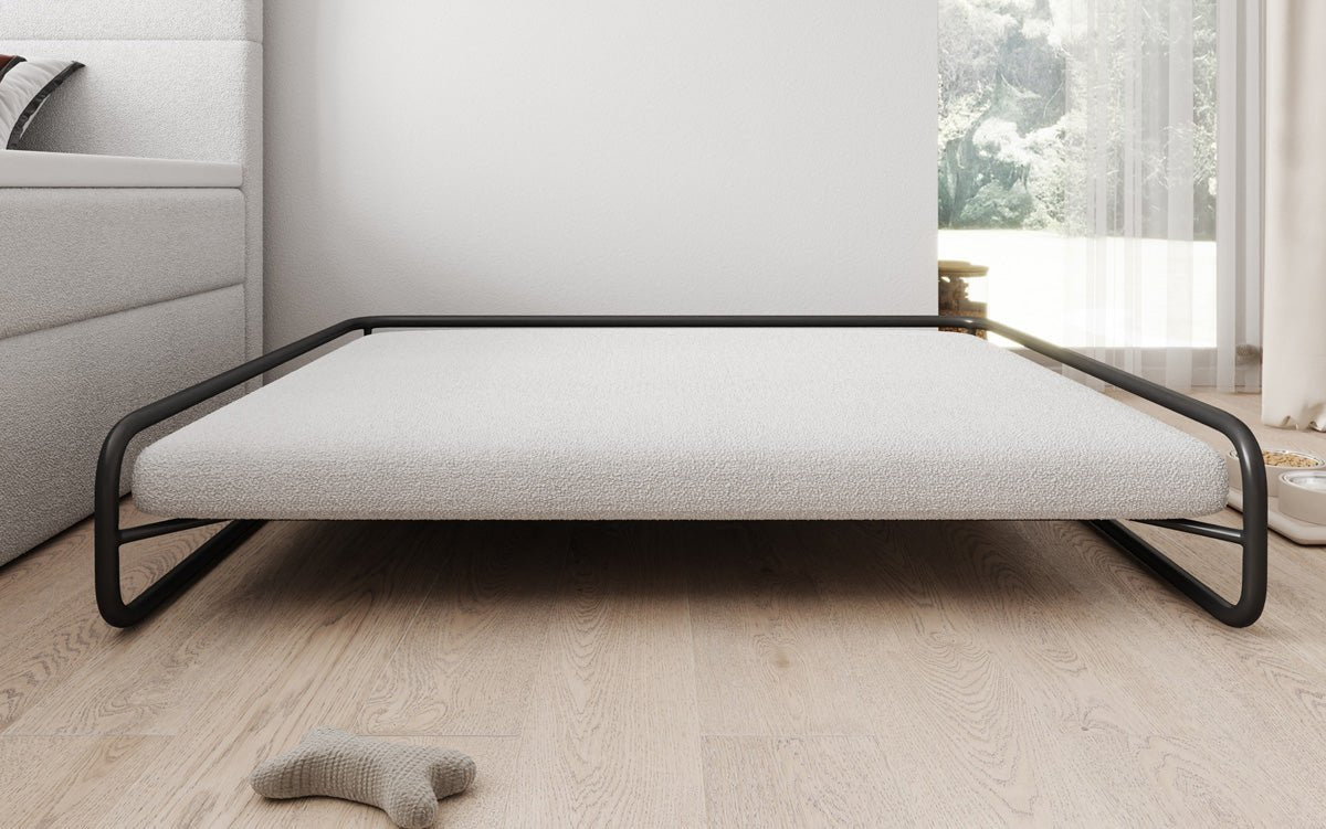 Psia posteľ Arlo 100×120 cm v Bouclé