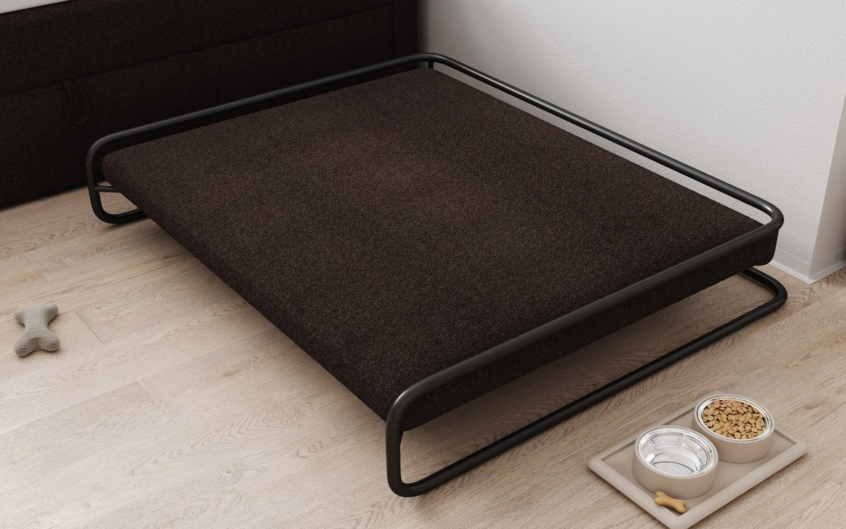 Psia posteľ Arlo 100×120 cm v Bouclé
