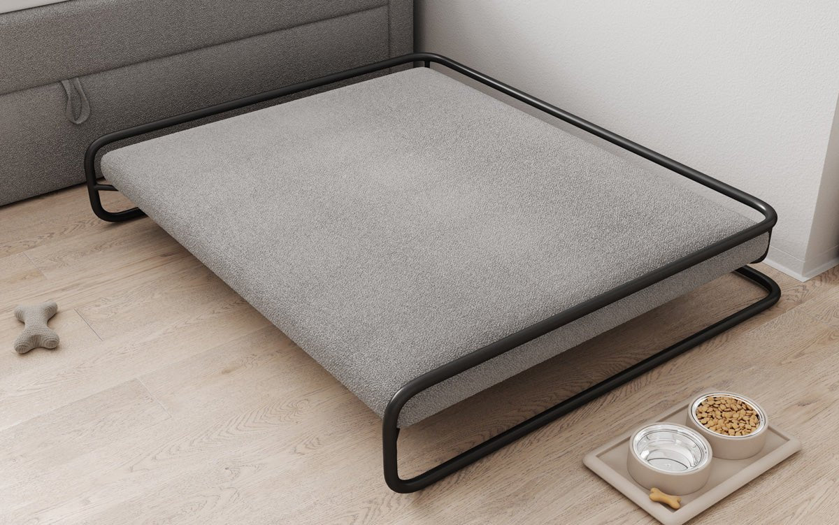 Psia posteľ Arlo 100×120 cm v Bouclé