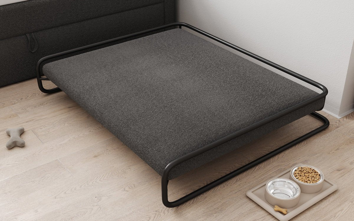 Psia posteľ Arlo 100×120 cm v Bouclé