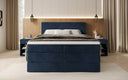 Boxspring posteľ Norella s úložným priestorom v semiši