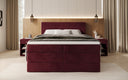 Boxspring posteľ Norella s úložným priestorom v semiši
