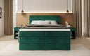 Boxspring posteľ Norella s úložným priestorom v semiši