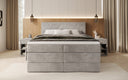 Boxspring posteľ Norella s úložným priestorom v semiši