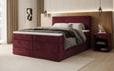 Boxspring posteľ Norella s úložným priestorom v semiši