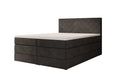 Boxspring posteľ Norella s úložným priestorom v semiši