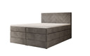 Boxspring posteľ Norella s úložným priestorom v semiši