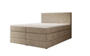 Boxspring posteľ Norella s úložným priestorom v semiši