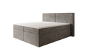Boxspringbett Ophelia mit Schubladen in Samt