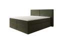 Boxspring posteľ Ophelia s zásuvkami v Teddy Bouclé