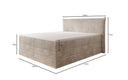 Boxspring posteľ Liana s vysoko zdvíhateľným úložným priestorom v Mančester