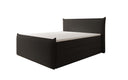 Boxspring posteľ Liana II s vysoko zdvíhateľným úložným priestorom v Teddy Bouclé