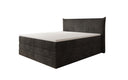Boxspring posteľ Liana s vysoko zdvíhateľným úložným priestorom v Mančester