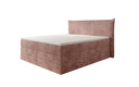 Boxspring posteľ Liana s vysoko zdvíhateľným úložným priestorom v Mančester