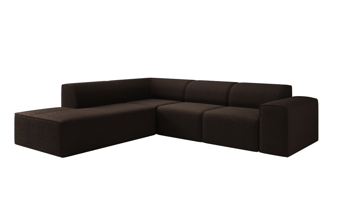 Designer Sofa Idiola L in Teddy Bouclé