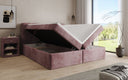 Boxspringbett Cozy II in Cord mit Stauraum