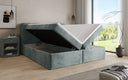 Boxspringbett Cozy II in Cord mit Stauraum
